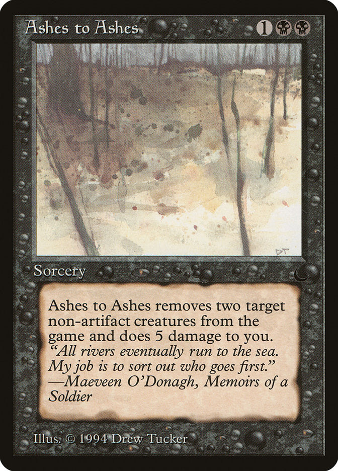 Ashes to Ashes [The Dark] | Game Haven TX