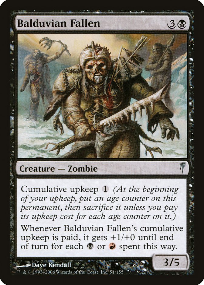 Balduvian Fallen [Coldsnap] | Game Haven TX