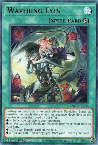 Wavering Eyes (Rare) [ANGU-EN056] Rare | Game Haven TX
