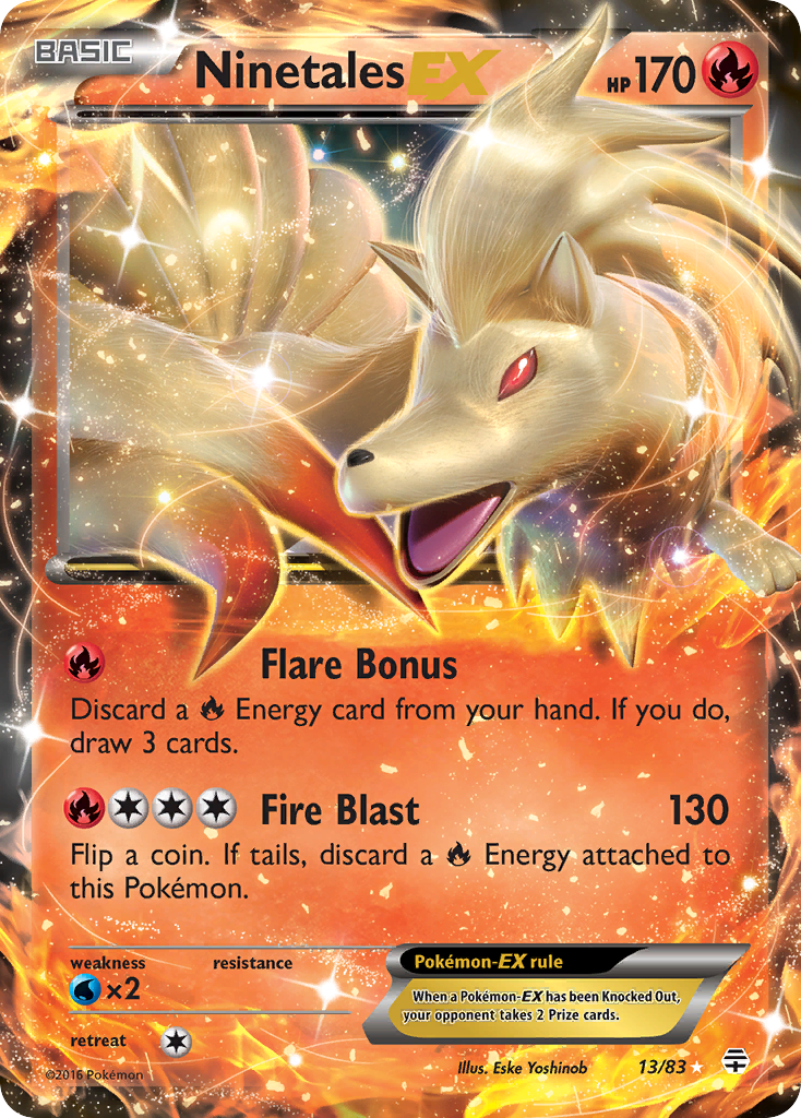 Ninetales EX (13/83) [XY: Generations] | Game Haven TX
