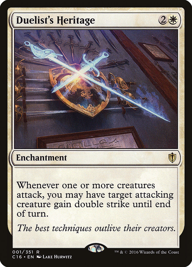 Duelist's Heritage [Commander 2016] | Game Haven TX