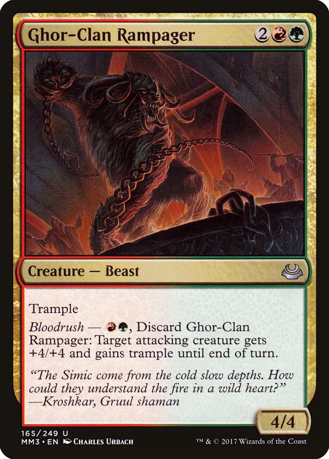 Ghor-Clan Rampager [Modern Masters 2017] | Game Haven TX