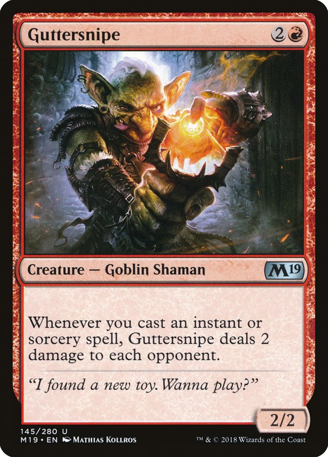 Guttersnipe [Core Set 2019] | Game Haven TX