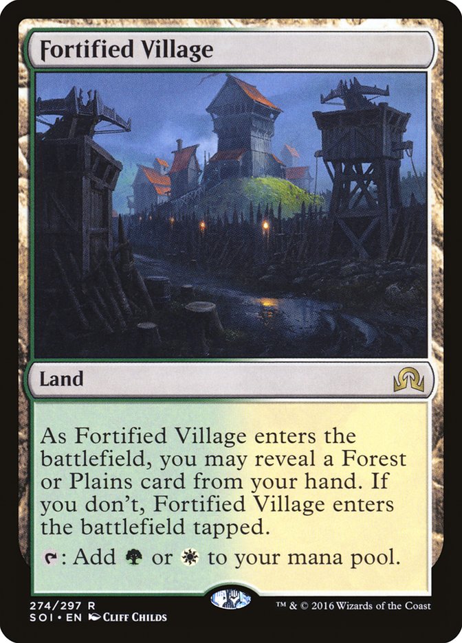 Fortified Village [Shadows over Innistrad] | Game Haven TX