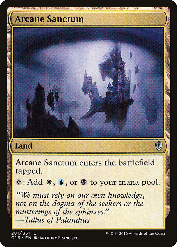 Arcane Sanctum [Commander 2016] | Game Haven TX