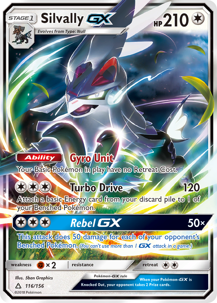 Silvally GX (116/156) [Sun & Moon: Ultra Prism] | Game Haven TX