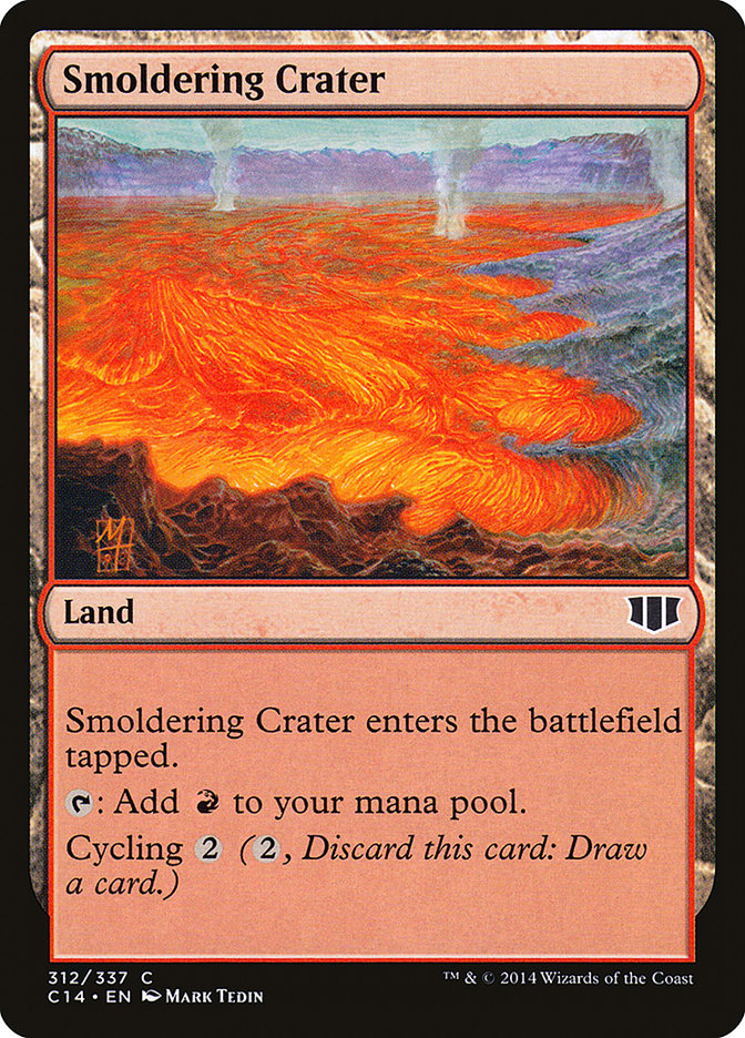 Smoldering Crater [Commander 2014] | Game Haven TX