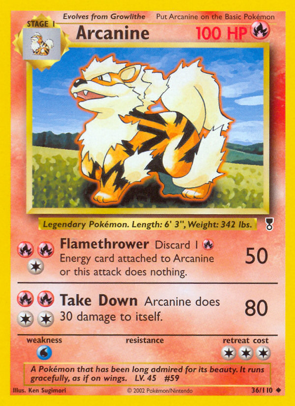 Arcanine (36/110) [Legendary Collection] | Game Haven TX
