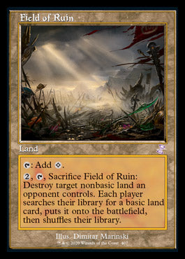 Field of Ruin (Timeshifted) [Time Spiral Remastered] | Game Haven TX