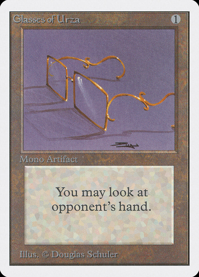 Glasses of Urza [Unlimited Edition] | Game Haven TX