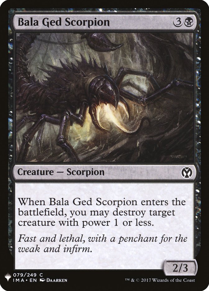 Bala Ged Scorpion [Mystery Booster] | Game Haven TX