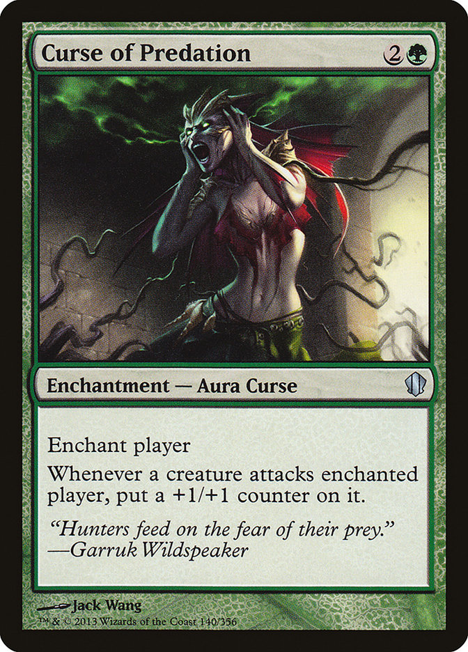Curse of Predation [Commander 2013] | Game Haven TX