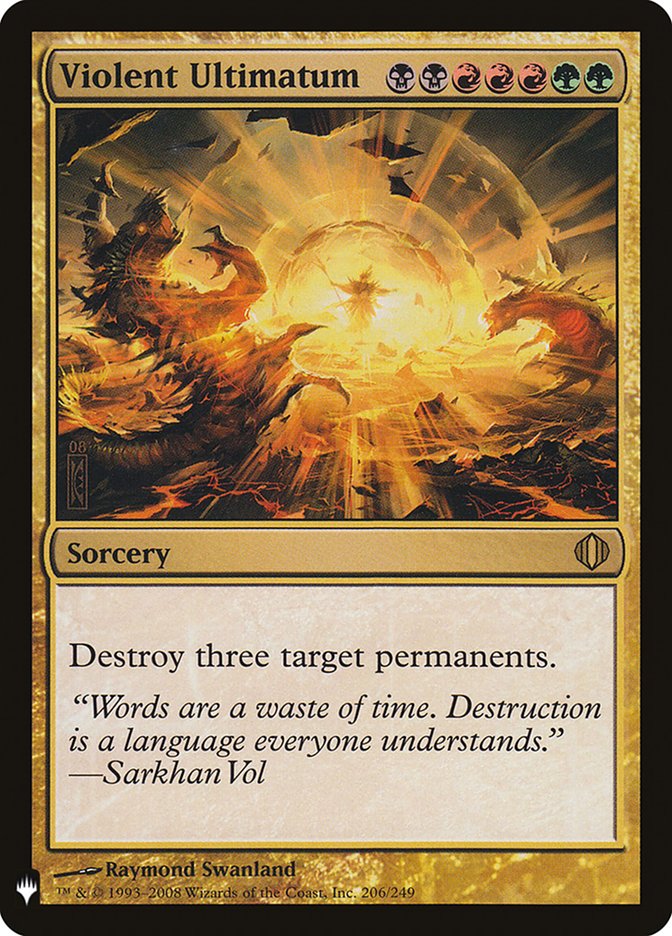 Violent Ultimatum [Mystery Booster] | Game Haven TX