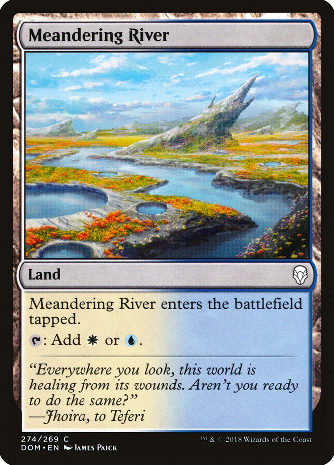 Meandering River [Dominaria] | Game Haven TX