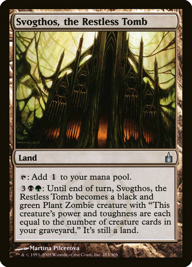 Svogthos, the Restless Tomb [Ravnica: City of Guilds] | Game Haven TX