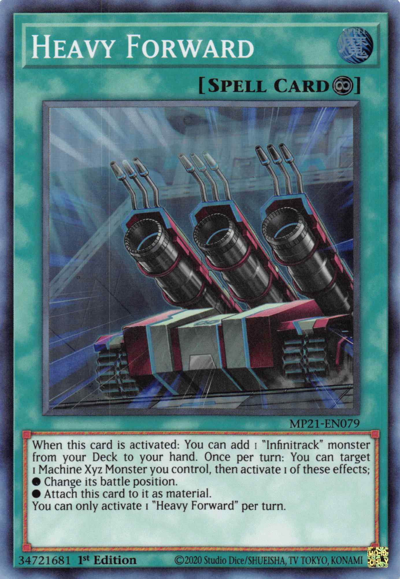 Heavy Forward [MP21-EN079] Super Rare | Game Haven TX
