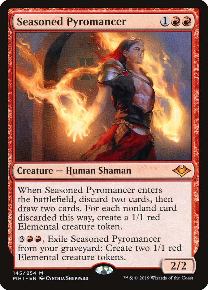 Seasoned Pyromancer [Modern Horizons] | Game Haven TX