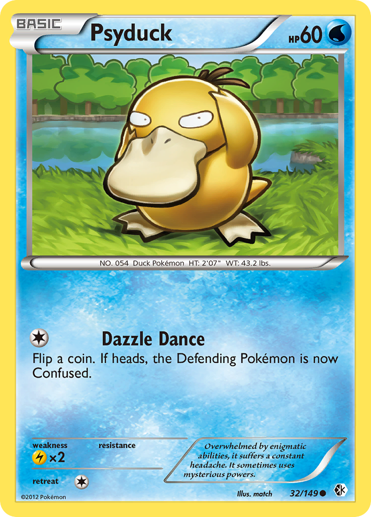 Psyduck (32/149) [Black & White: Boundaries Crossed] | Game Haven TX