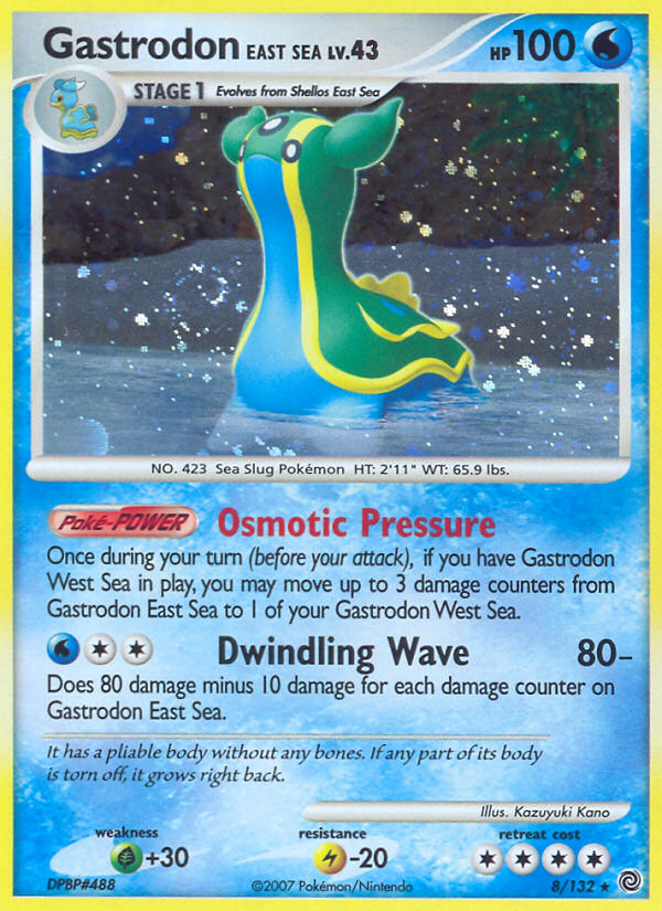 Gastrodon East Sea (8/132) [Diamond & Pearl: Secret Wonders] | Game Haven TX