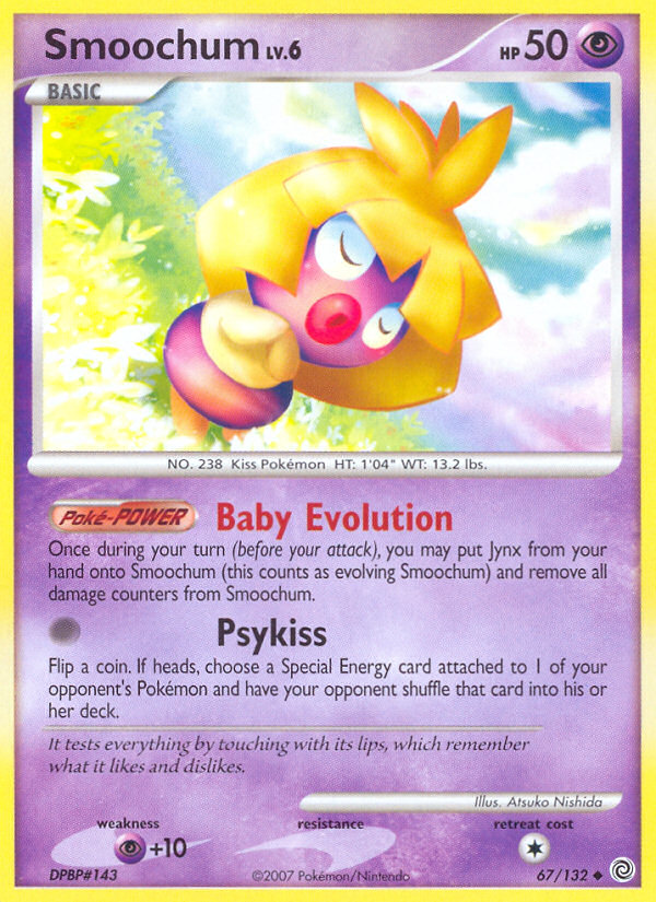 Smoochum (67/132) [Diamond & Pearl: Secret Wonders] | Game Haven TX