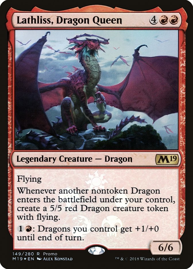 Lathliss, Dragon Queen [Resale Promos] | Game Haven TX