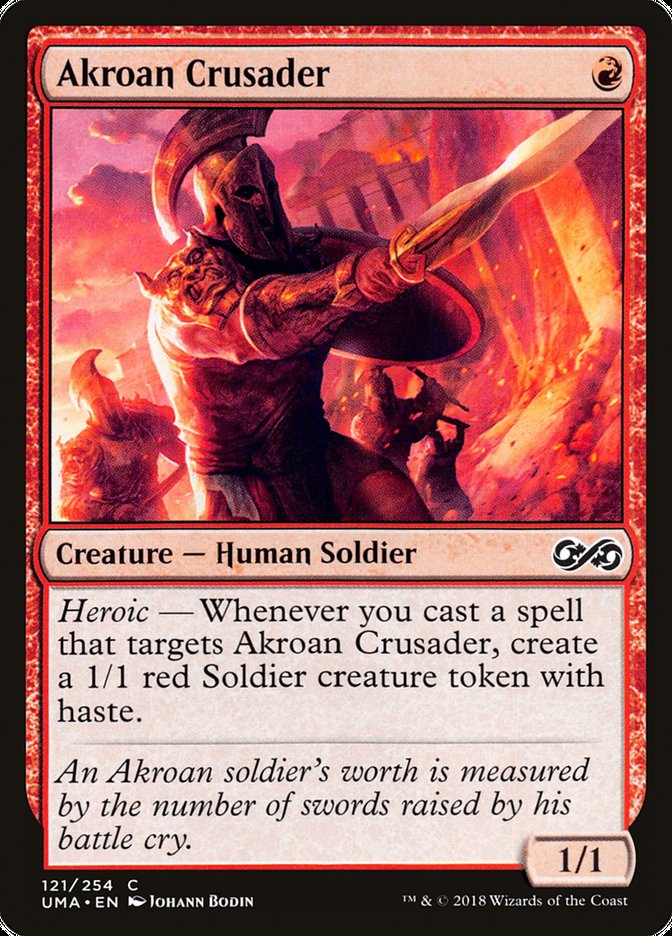 Akroan Crusader [Ultimate Masters] | Game Haven TX