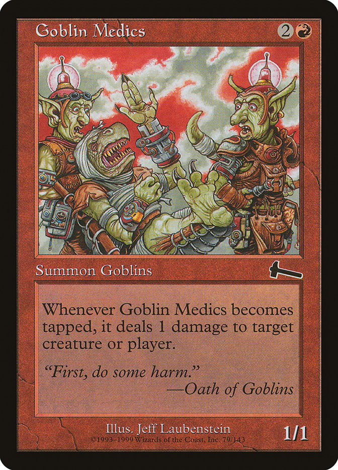 Goblin Medics [Urza's Legacy] | Game Haven TX