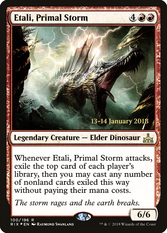 Etali, Primal Storm [Rivals of Ixalan Promos] | Game Haven TX