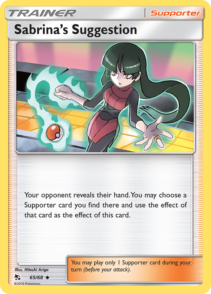 Sabrina's Suggestion (65/68) [Sun & Moon: Hidden Fates] | Game Haven TX