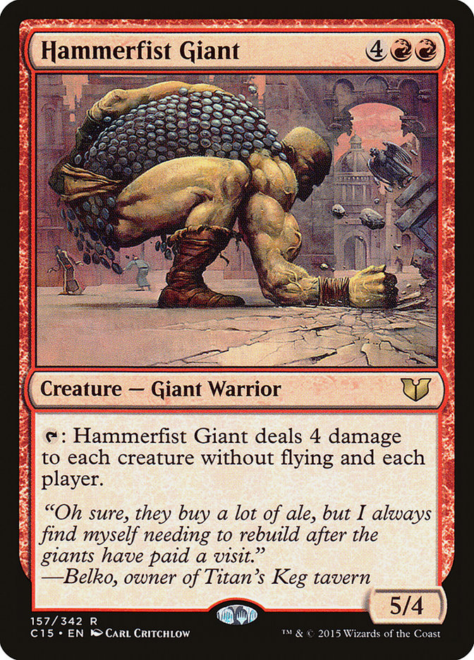 Hammerfist Giant [Commander 2015] | Game Haven TX