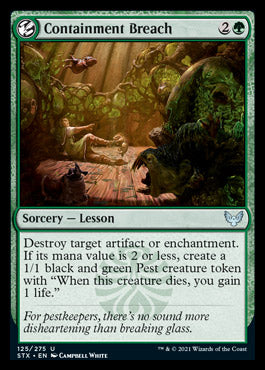 Containment Breach [Strixhaven: School of Mages] | Game Haven TX