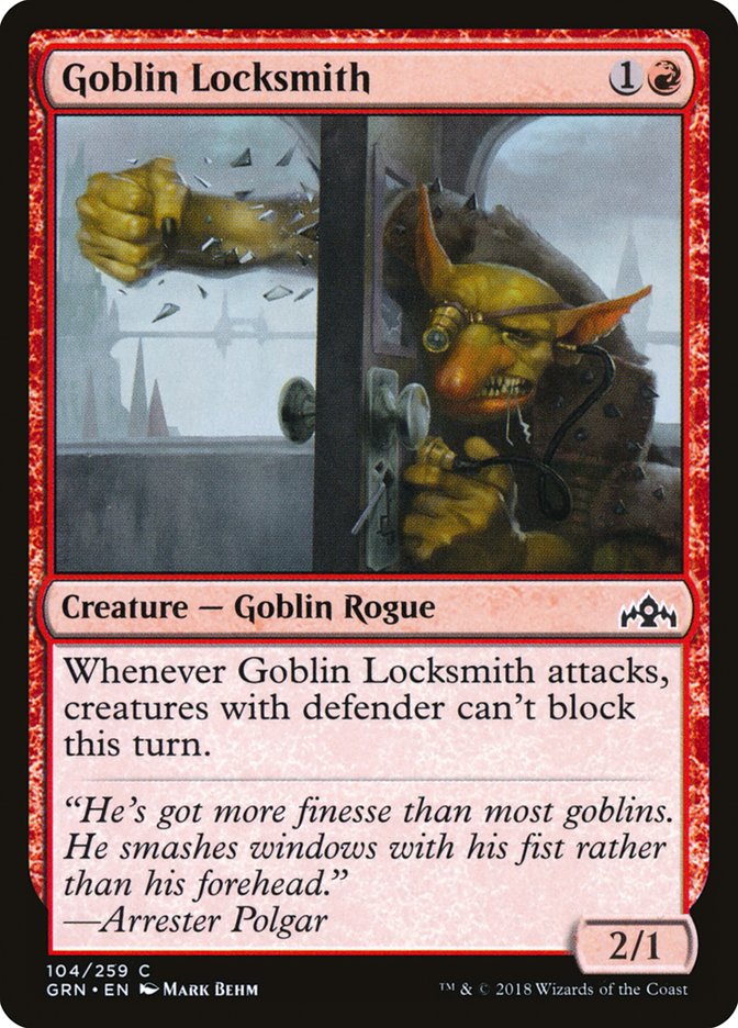 Goblin Locksmith [Guilds of Ravnica] | Game Haven TX