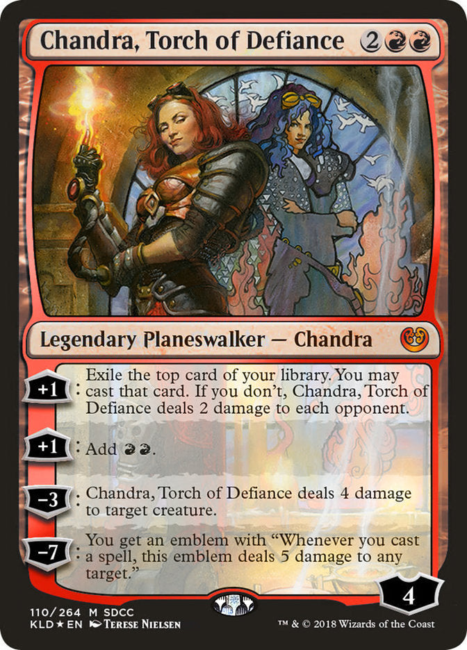Chandra, Torch of Defiance (SDCC 2018 EXCLUSIVE) [San Diego Comic-Con 2018] | Game Haven TX