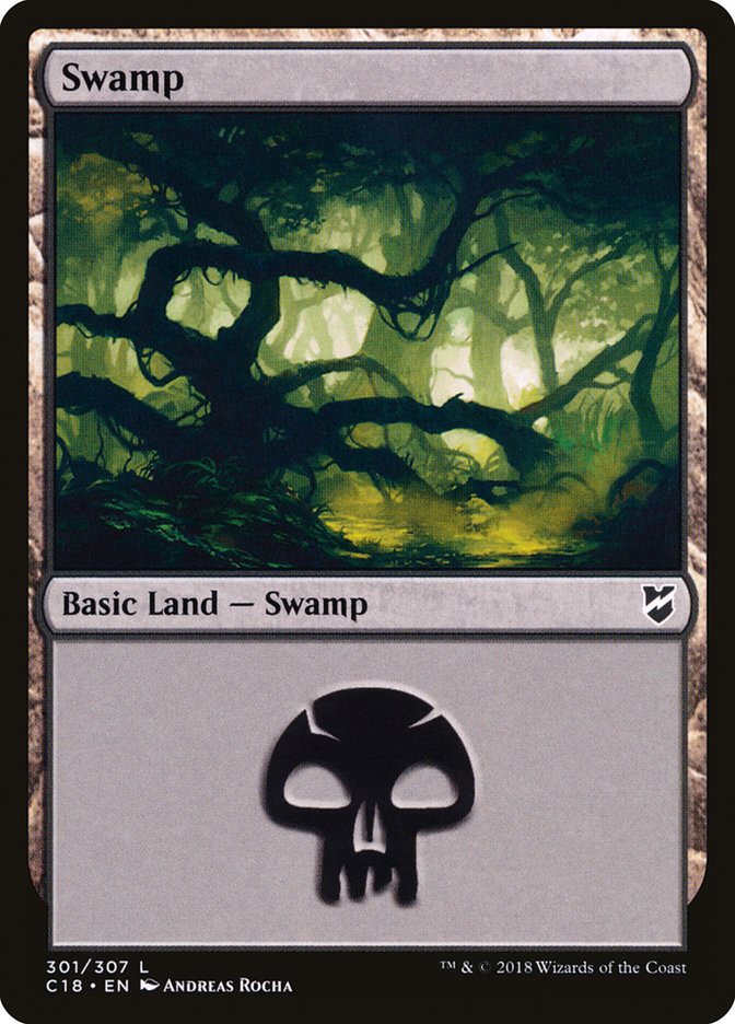 Swamp [Commander 2018] | Game Haven TX