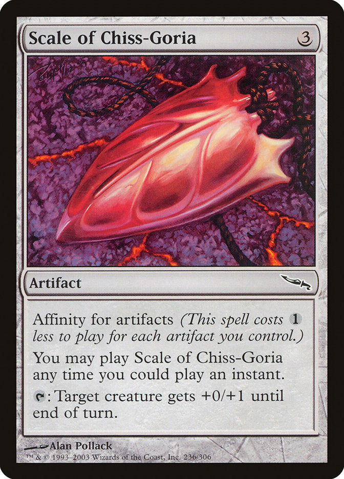 Scale of Chiss-Goria [Mirrodin] | Game Haven TX