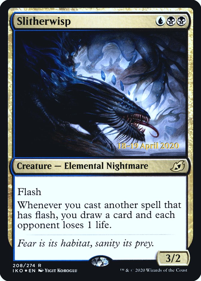 Slitherwisp [Ikoria: Lair of Behemoths Promos] | Game Haven TX