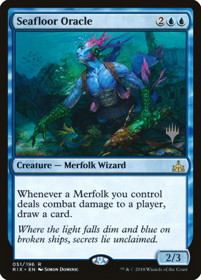 Seafloor Oracle [Rivals of Ixalan Promos] | Game Haven TX