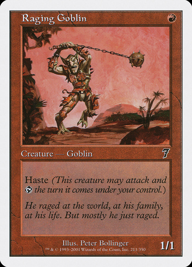 Raging Goblin [Seventh Edition] | Game Haven TX