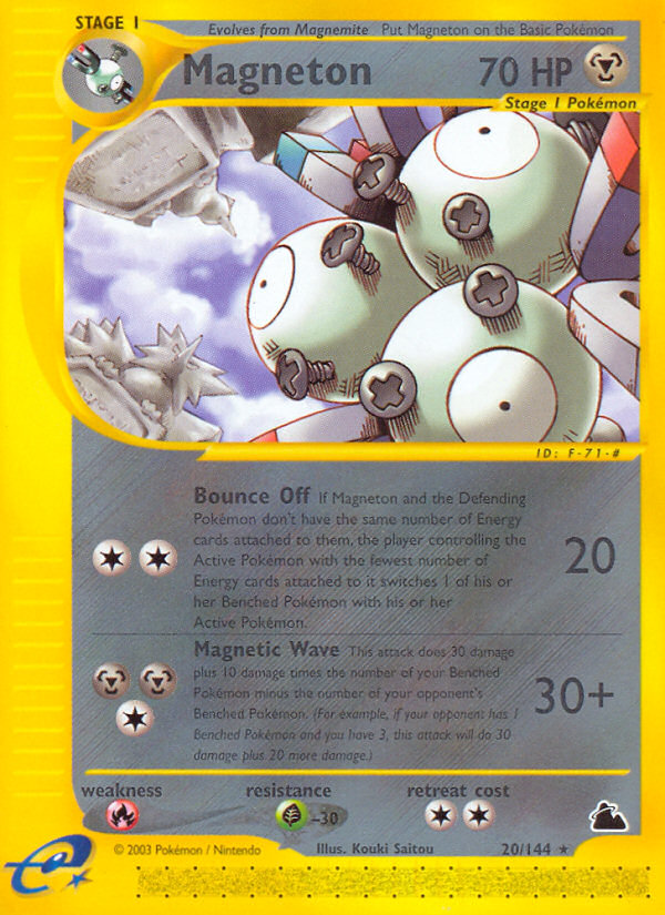 Magneton (20/144) [Skyridge] | Game Haven TX