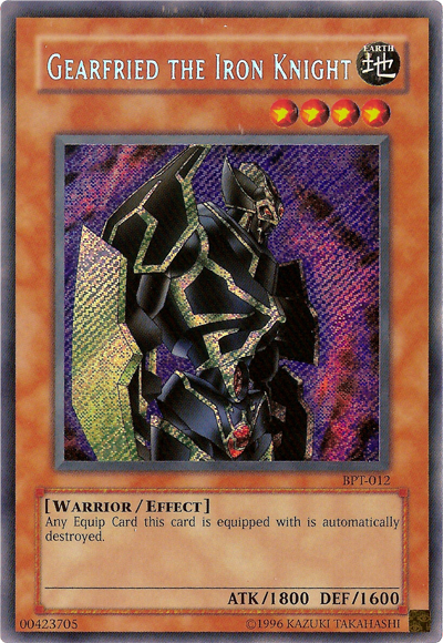 Gearfried the Iron Knight [BPT-012] Secret Rare | Game Haven TX