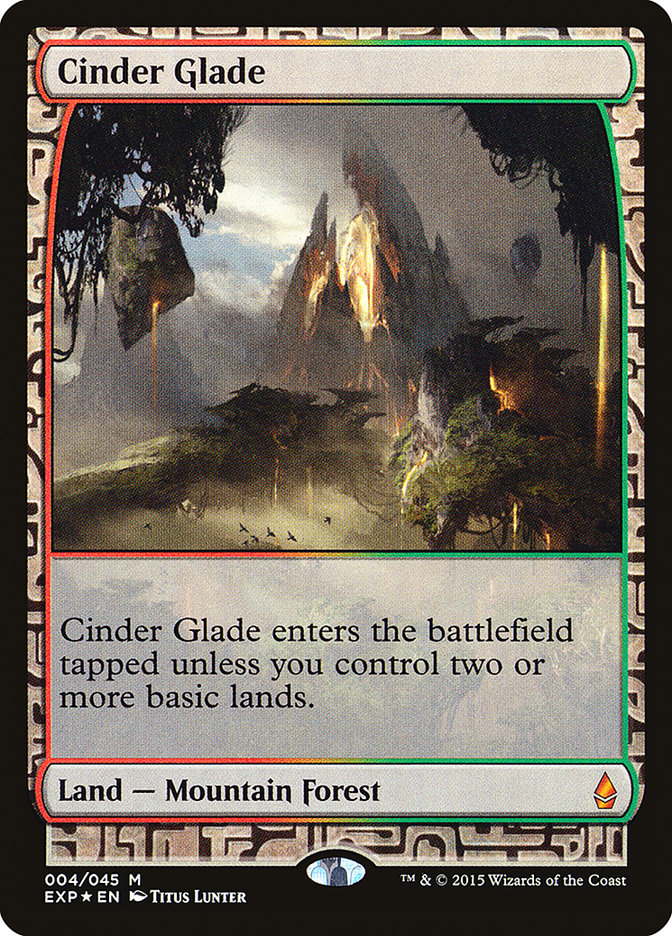 Cinder Glade [Zendikar Expeditions] | Game Haven TX