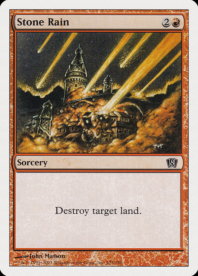 Stone Rain [Eighth Edition] | Game Haven TX