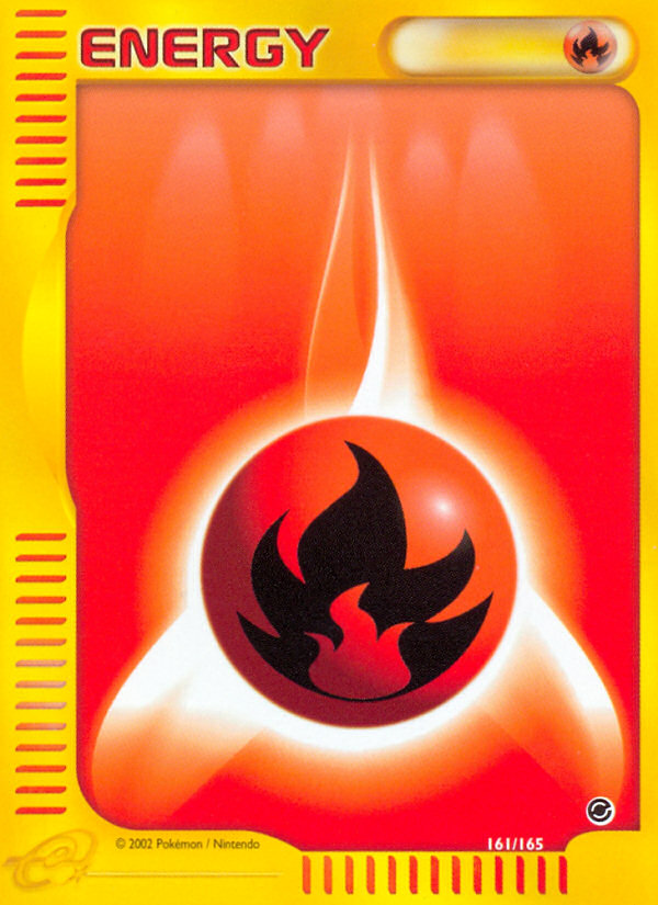 Fire Energy (161/165) [Expedition: Base Set] | Game Haven TX