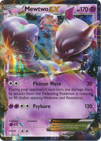 Mewtwo EX (61/162) (Jumbo Card) [XY: BREAKthrough] | Game Haven TX