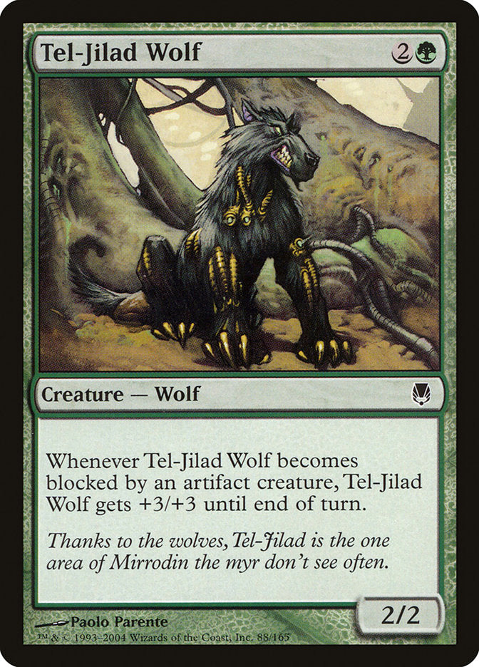 Tel-Jilad Wolf [Darksteel] | Game Haven TX