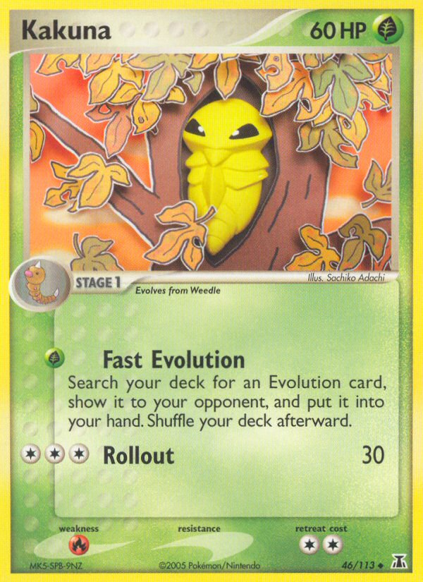 Kakuna (46/113) [EX: Delta Species] | Game Haven TX