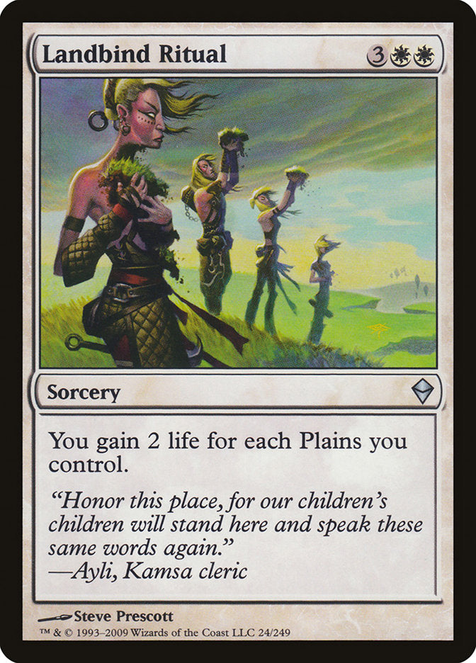 Landbind Ritual [Zendikar] | Game Haven TX