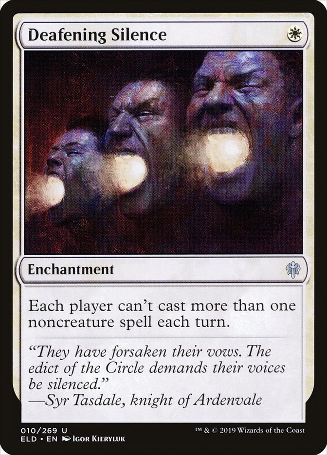 Deafening Silence [Throne of Eldraine] | Game Haven TX