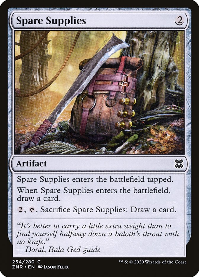Spare Supplies [Zendikar Rising] | Game Haven TX