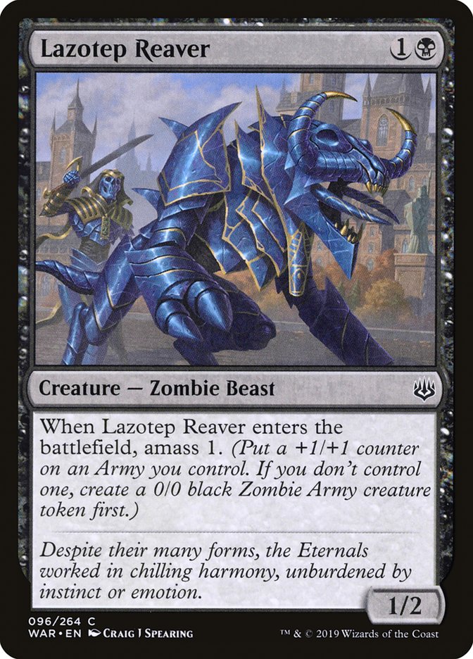 Lazotep Reaver [War of the Spark] | Game Haven TX